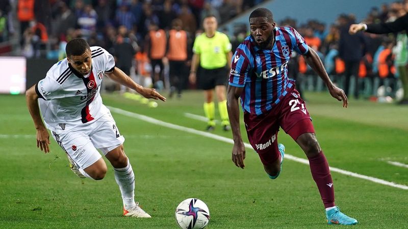 Trabzonspor ile Beşiktaş berabere kaldı
