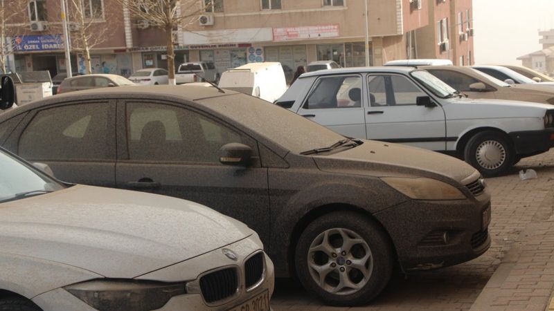 Toz taşınımı Güneydoğu'da etkisini gösterdi