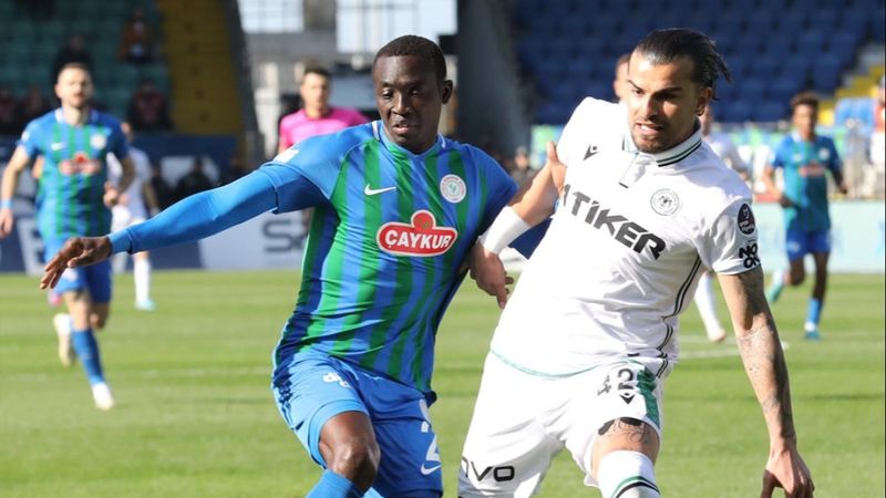 Rizespor zorlu Konya engelini aştı