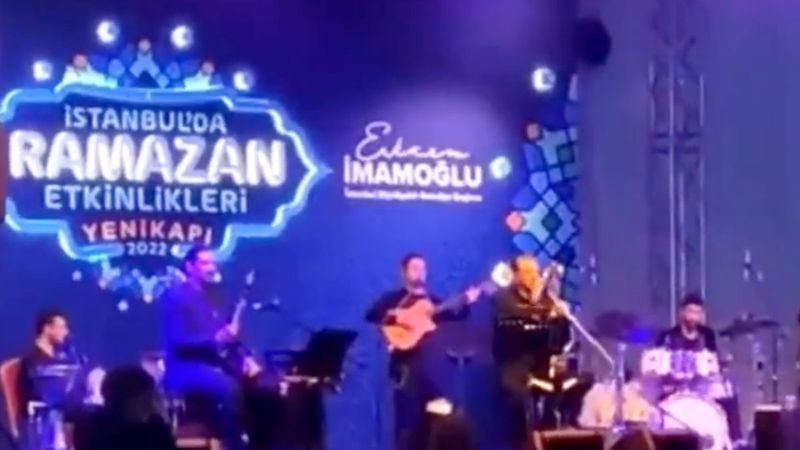 İBB'nin Ramazan programında dikkat çeken şarkı