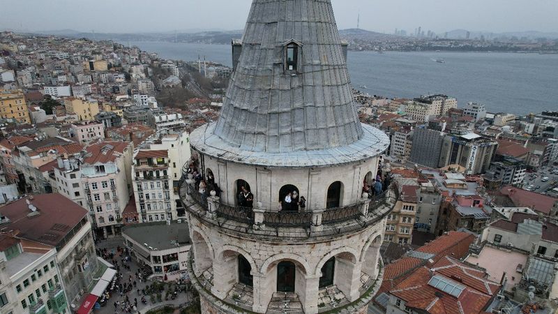 Galata Kulesi'ne yoğun ilgi: Bu yılki hedef 1,5 milyon