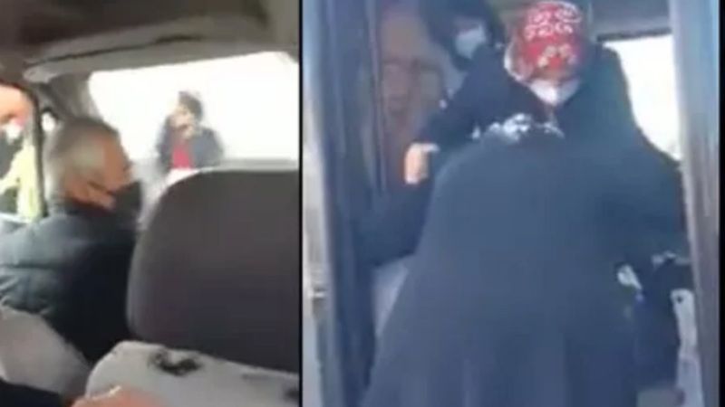 Ankara'da alışveriş tutarı 50 TL altında kalan yaşlı kadın, servis aracından zorla indirildi