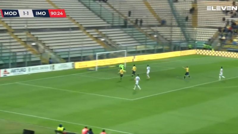 Kaleciden son saniyede kaleden kaleye gol