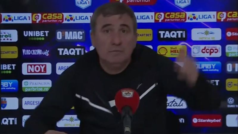 Hagi'yi Romanya'da çıldırtan olay