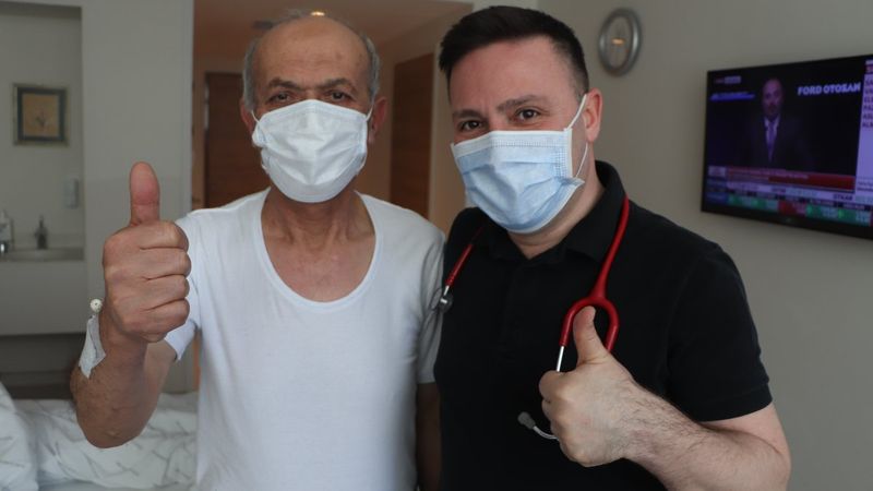 Samsun'da, koronayı atlatan son hasta da taburcu oldu
