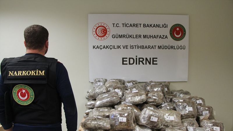 Kapıkule'de 23 milyon liralık dev operasyon