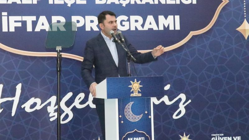 Murat Kurum: Büyük ve güçlü Türkiye'nin inşasını tamamlayacağız