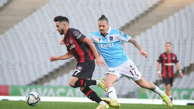 Trabzonspor - Karagümrük maçının ilk 11'leri