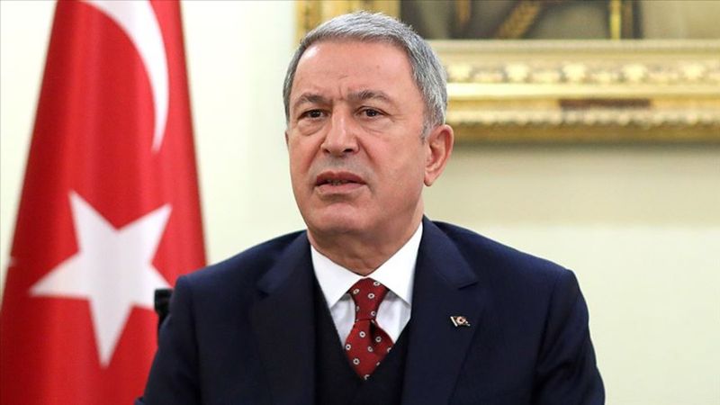 Hulusi Akar, Ukraynalı mevkidaşı Rezkinov ile görüştü