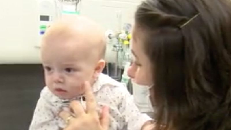 Kosova'da tanısı konulamayan bebek, Türkiye'de sağlığına kavuştu