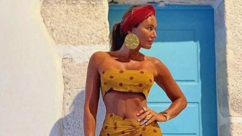 'Güneş sana çalışıyor' Eda Taşpınar'ın bronzluk derecesi 'pes' dedirtti