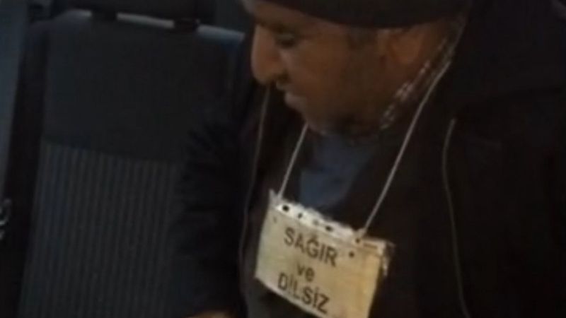 Sultangazi'deki dilencinin yalanı ortaya çıktı