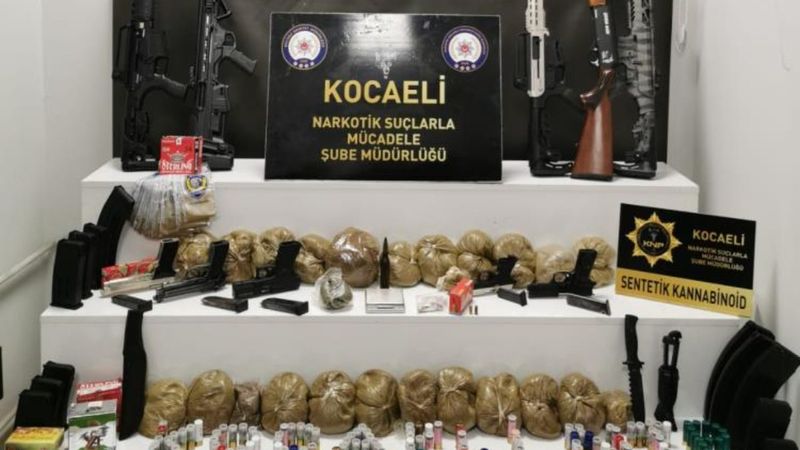 Kocaeli'de 10 kilo sentetik uyuşturucu ele geçirildi