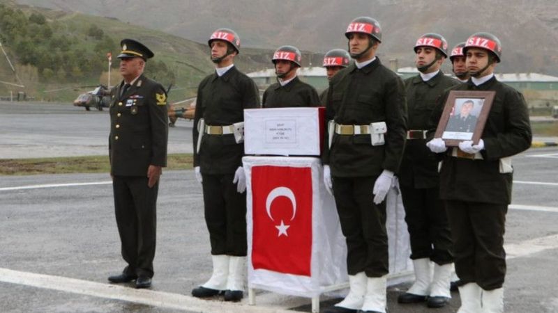 Şehit teğmen Kaan Kanlıkuyu törenle memleketine uğurlandı