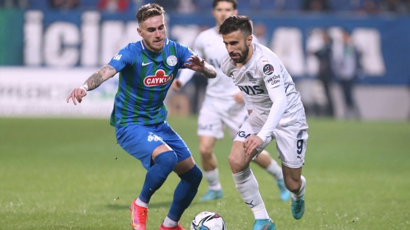 Rizespor - Fenerbahçe - CANLI SKOR