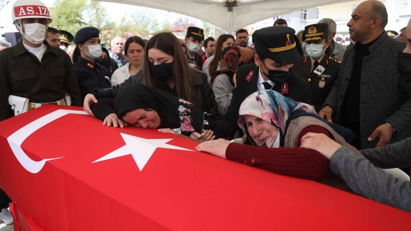 Samsunlu şehit Kubilay Çon'a veda