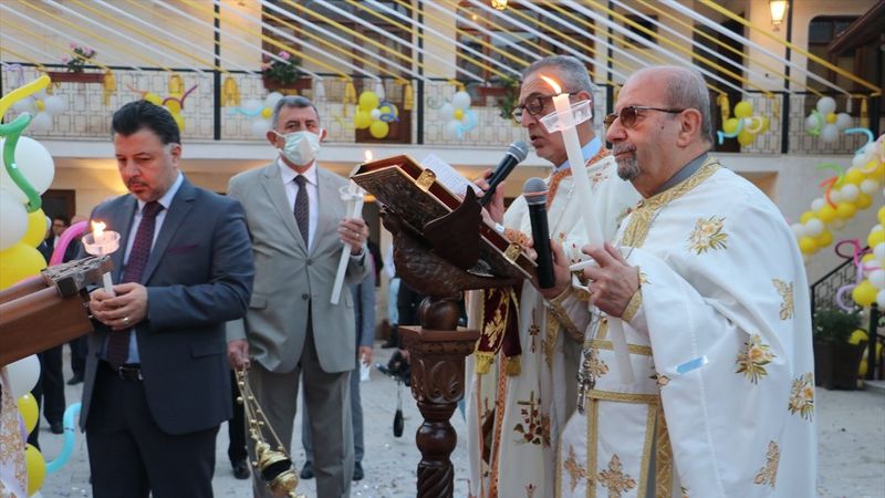 Hatay'da Hristiyanlar, Paskalya Bayramı'nı kutladı