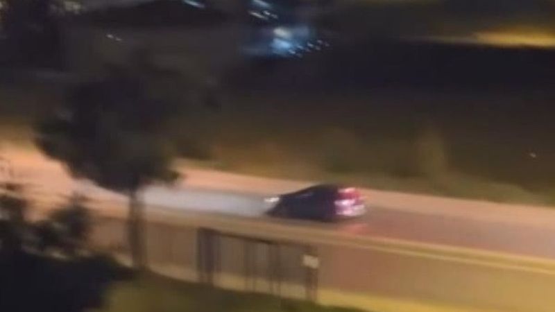 Beylikdüzü'nde polis, ehliyetsiz sürücüyü kovaladı