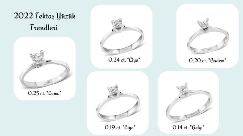 2022 tektaş yüzük trendleri