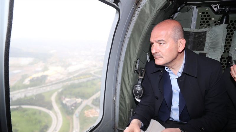 Süleyman Soylu, Kocaeli'deki denetimlere katıldı