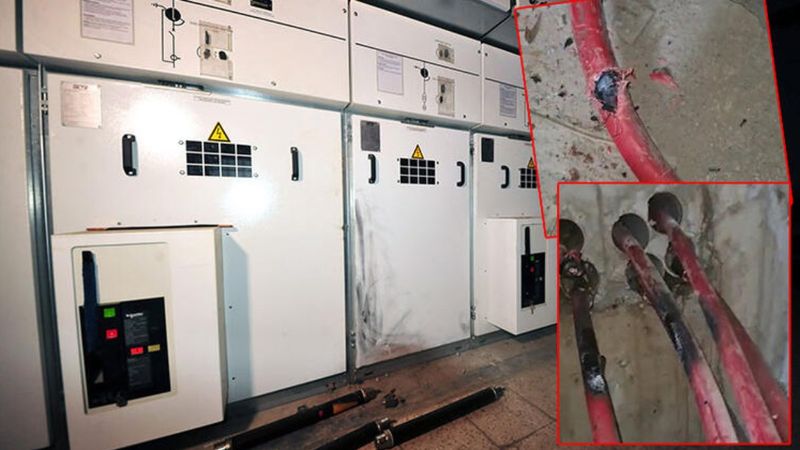Bursa'da enerji hattından kablo çalan hırsızlar, 5 milyon TL'lik zarara neden oldu