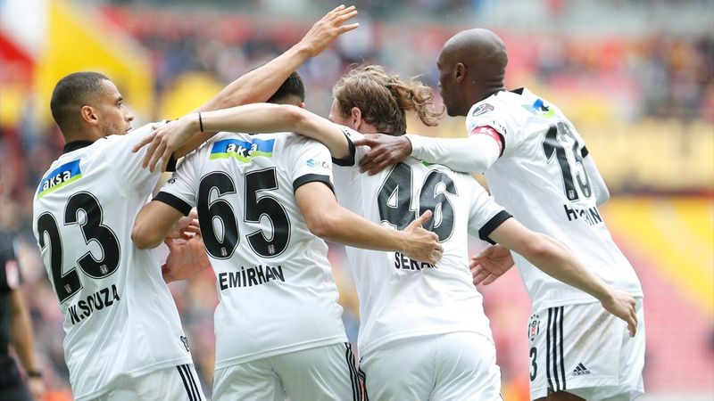 Beşiktaş, Kayserispor'u 3 golle mağlup etti