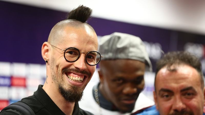 Hamsik, ilk şampiyonluğunu Trabzonspor'la yaşadı