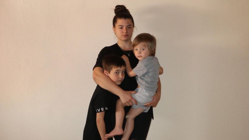 Ukraynalı Albina, çocuklarıyla Denizli'ye yerleşti