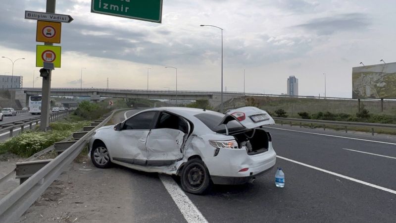 Anadolu Otoyolu'nda kaza: 1 ölü 5 yaralı