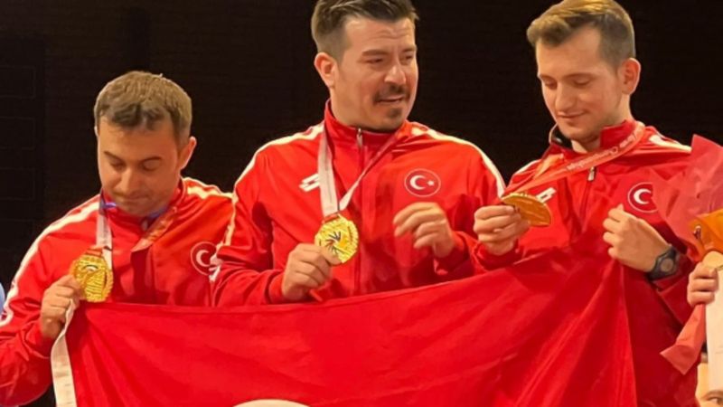 İşitme Engelliler Yaz Olimpiyatları'nda sporcularımız altın madalya kazandı