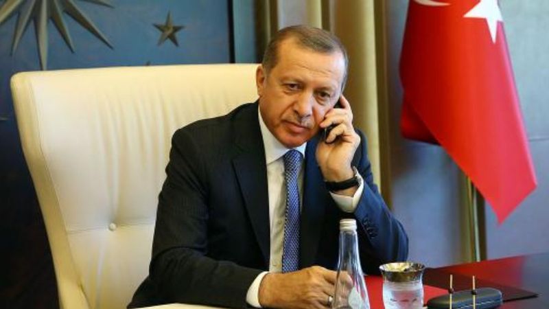 Cumhurbaşkanı Erdoğan liderlerle bayramlaştı