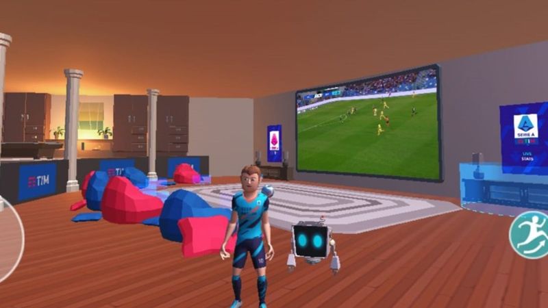 Milan - Fiorentina maçı Metaverse üzerinden izlendi