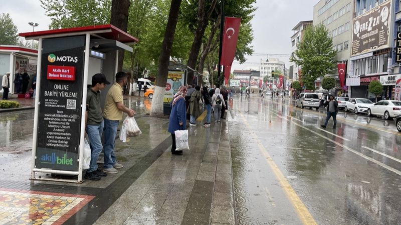 Malatya'da şiddetli sağanak etkili oldu