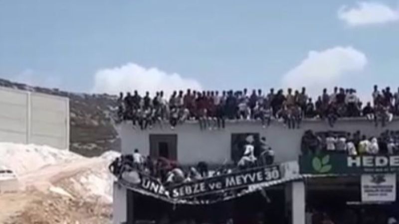 Antalya'da drift festivalinde faciadan dönüldü