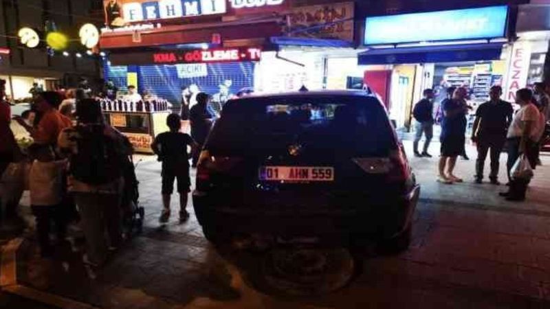 Adana'da hastaneye gitmemek için polise kaza yaptırdı