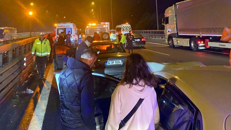 Bolu Dağı'nda zincirleme kaza