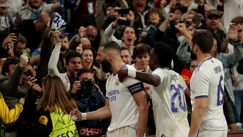 Şampiyonlar Ligi'nde Real Madrid, Manchester City'yi yenerek finale yükseldi