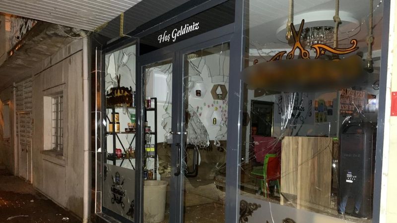 Adıyaman'daki iş yeri silahlı saldırıya uğradı