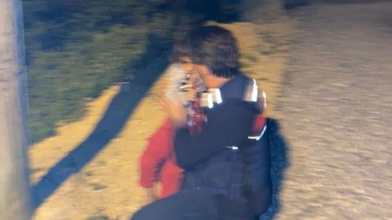 Manisa'da oynarken kaybolan çocuk duvar kenarında uyurken bulundu