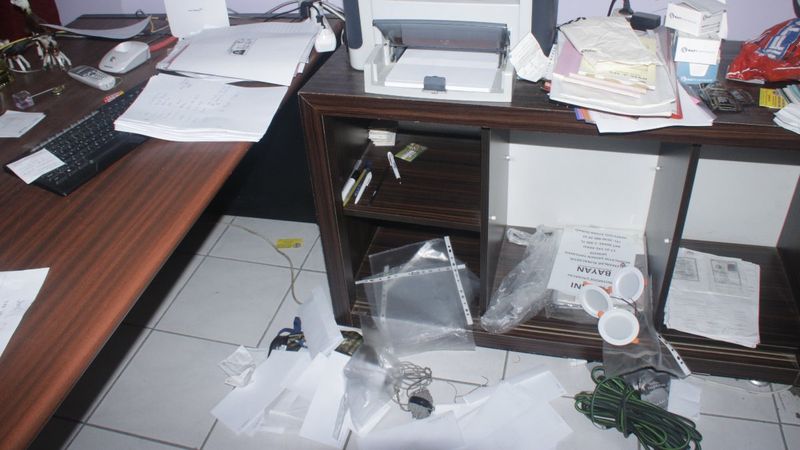 Diyarbakır'da, kanserle mücadele derneğine hırsız girdi