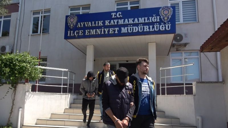 Balıkesir'de oğlak hırsızlarına gözaltı