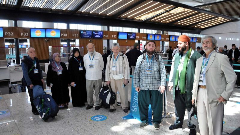 İstanbul'dan kutsal topraklara ilk uçuş