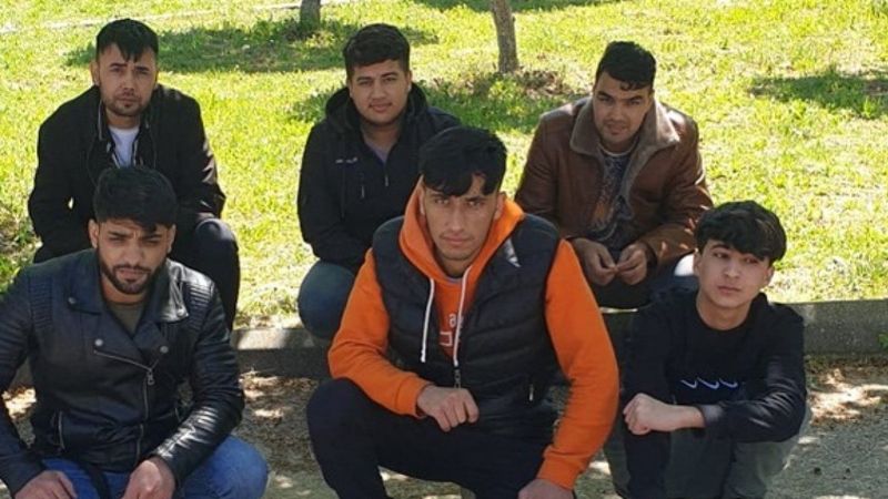 Çanakkale'de 31 Afgan kaçak göçmen yakalandı