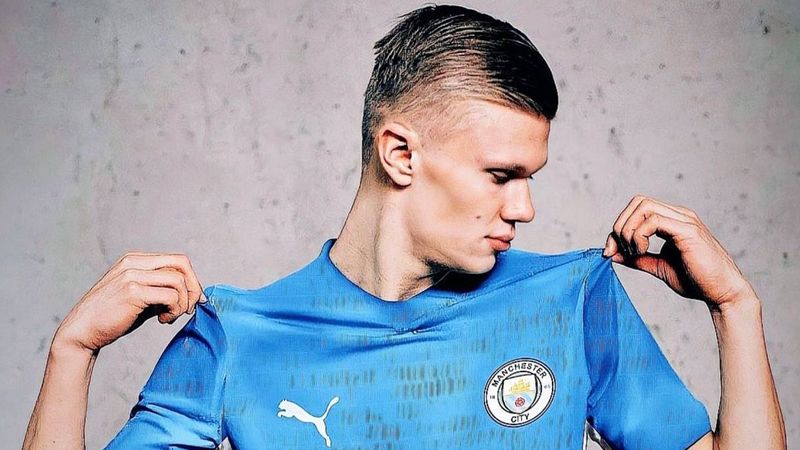 Erling Haaland resmen Manchester City'de