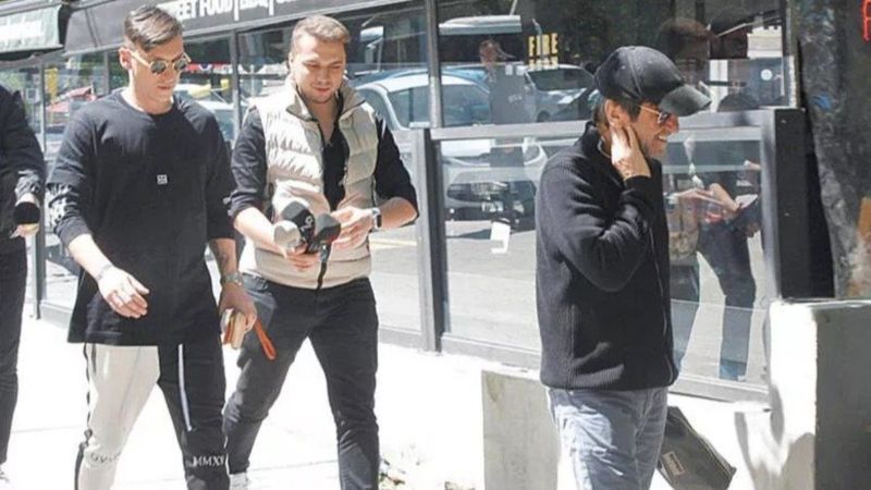 Rıdvan Dilmen'le Mesut Özil buluştu