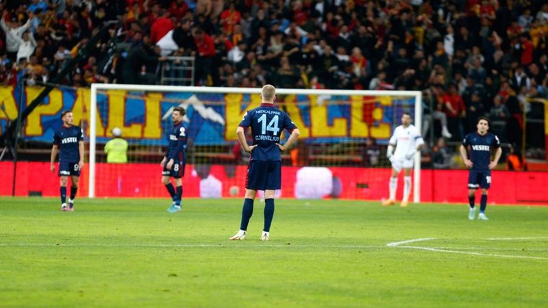 Trabzonspor son haftalarda düşüşte