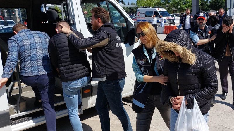 Samsun'da apart daireye uyuşturucu baskını