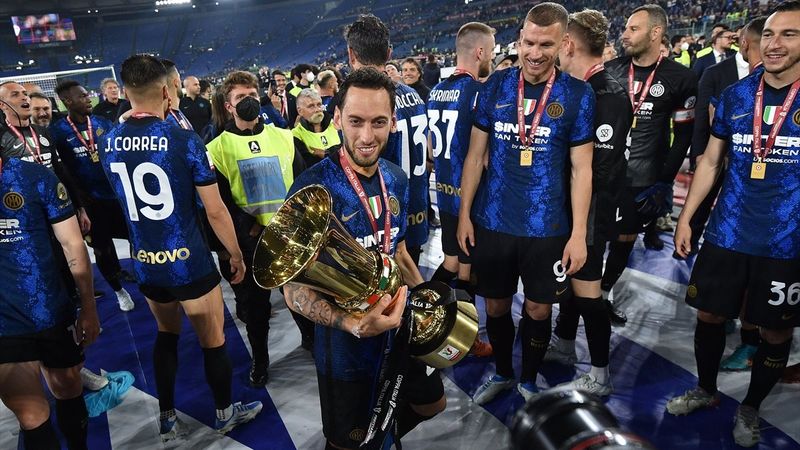 İtalya Kupası'nın sahibi Inter