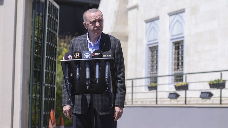 Cumhurbaşkanı Erdoğan: İsveç ve Finlandiya'nın NATO'ya üyeliğine olumlu değiliz