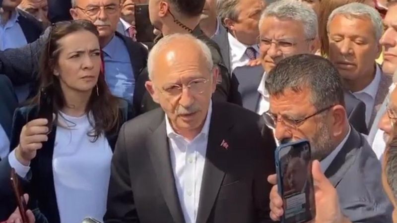Kemal Kılıçdaroğlu SADAT'a gitti içeri giremedi